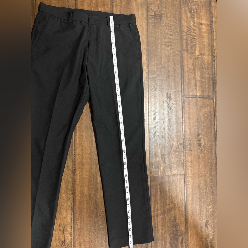 Men’s Classic Black Perry Ellis Dress Pants - Picture 5 of 6